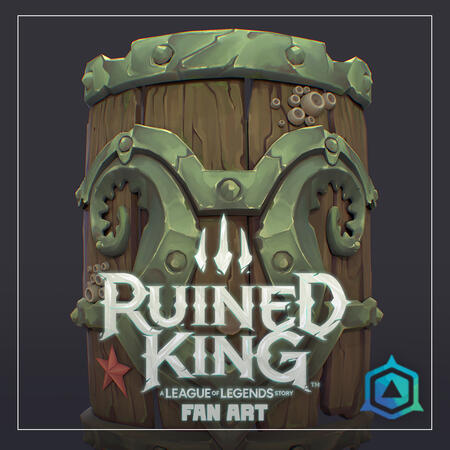 Braum Shield - Ruined King FanArt